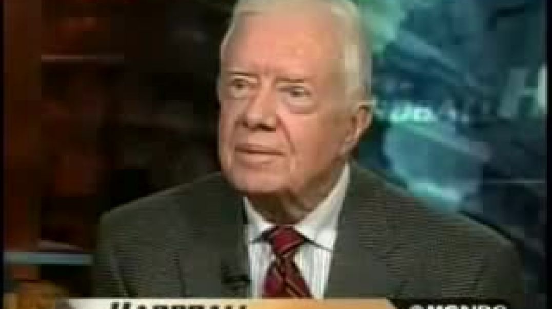 ⁣Former U.S. President Jimmy Carter unveils truth about Israel