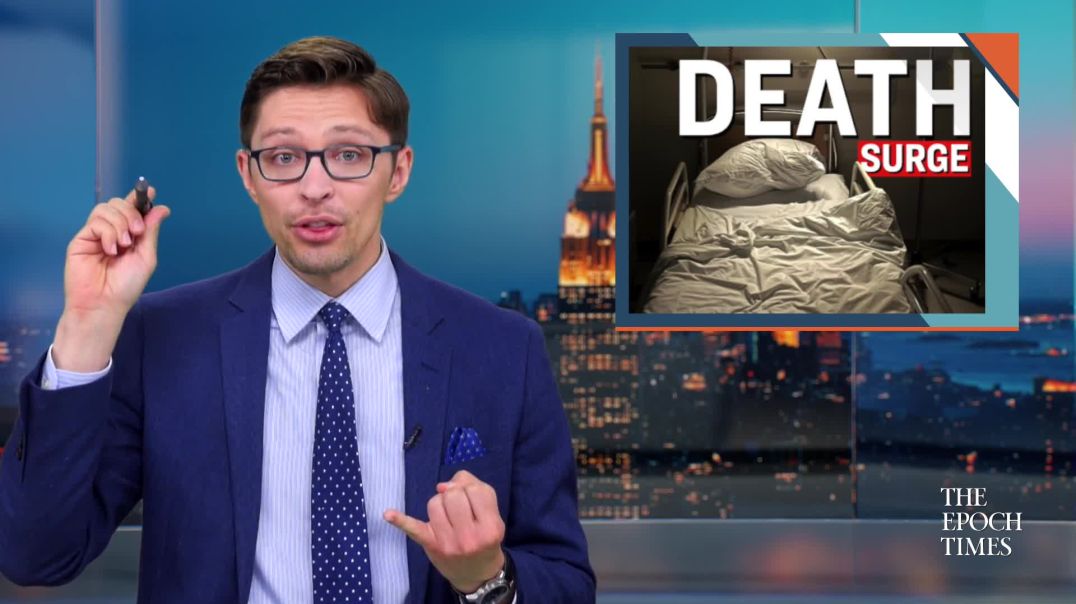 ⁣Life Insurance CEO Reveals Deaths Are Up 40 percent
