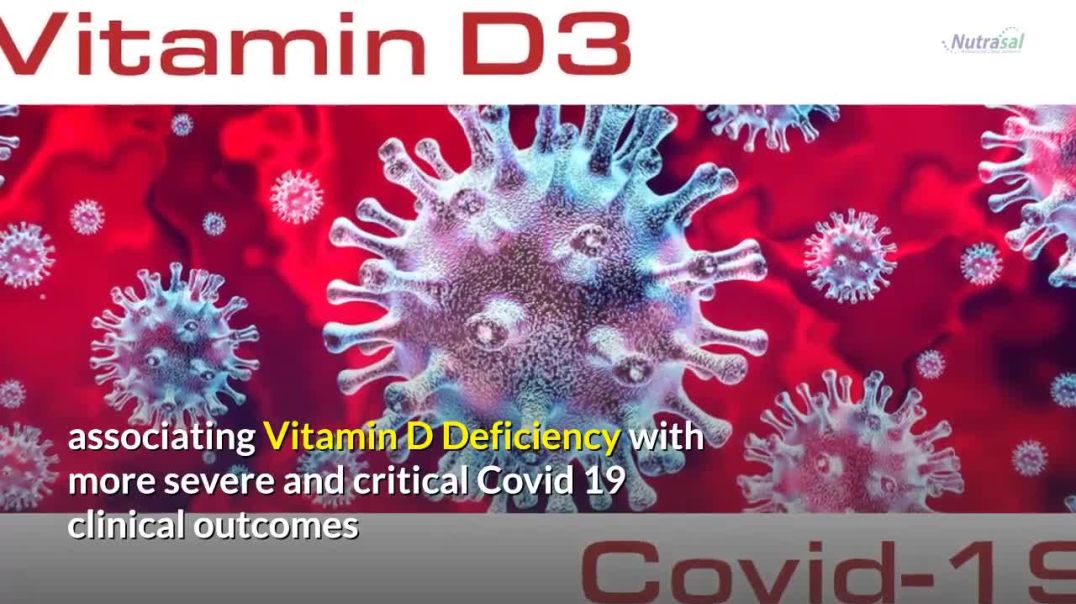 ⁣Vitamin D Deficiency Linked to Severe and Critical Covid 19 Clinical Outcomes