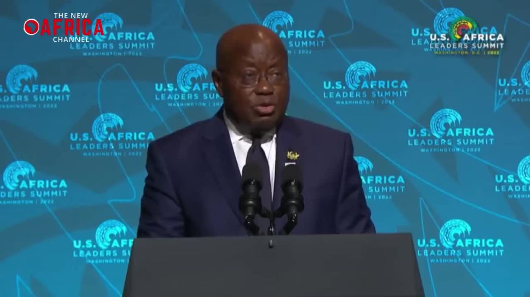 US Africa Leaders Summit - Ghana's President urges Africa to stop begging