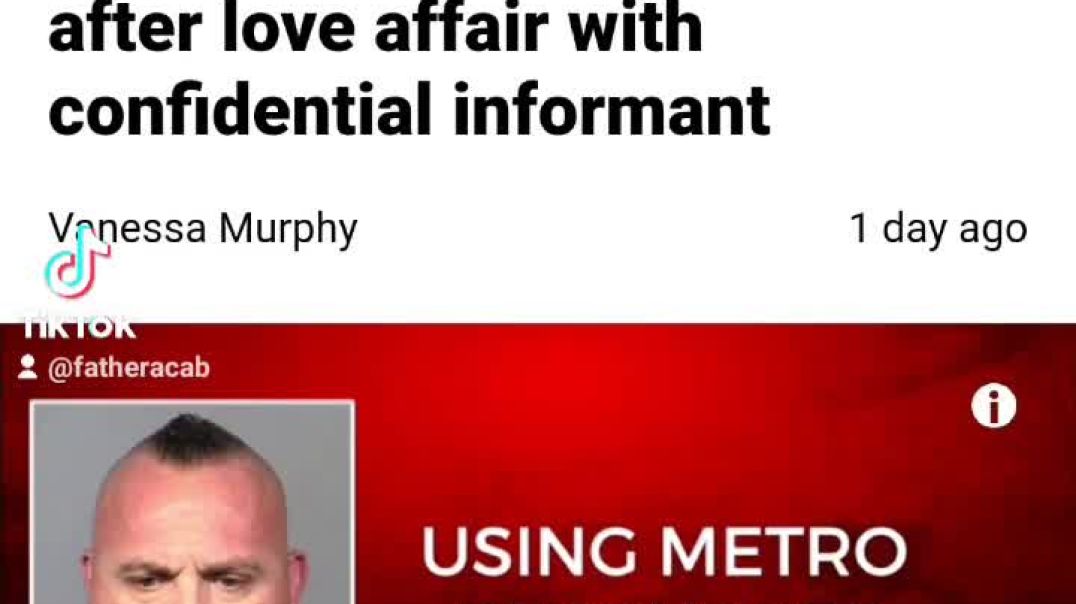 ⁣Police Officer admits to slew of crimes after affair is exposed #lasvegas #nevada