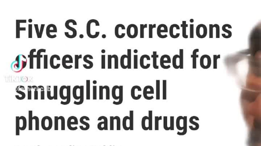 ⁣5 Corrections Officers indicted for smuggling contraband #southcarolina