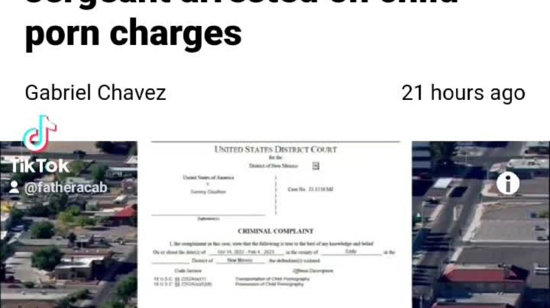 ⁣New Mexico State Police Sergeant arrested for heinous crimes #newmexico