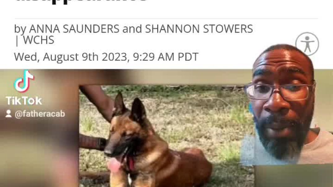 ⁣Ex-Cop on the run after being indicted for abuse of K-9 partner #westvirginia