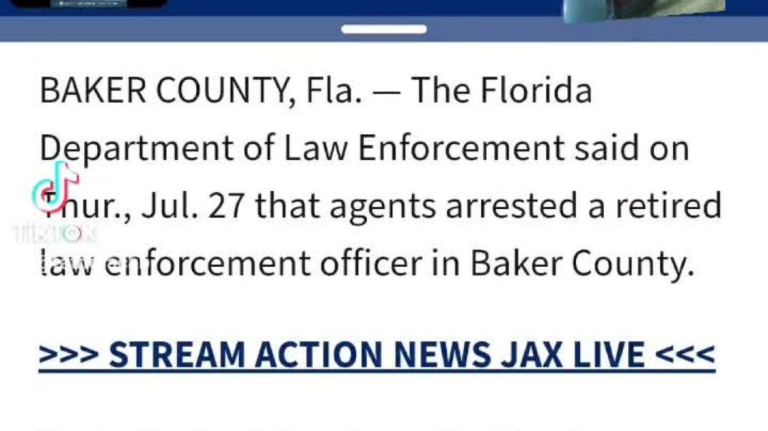 ⁣I helped get a Retired Police Officer arrested. #florida